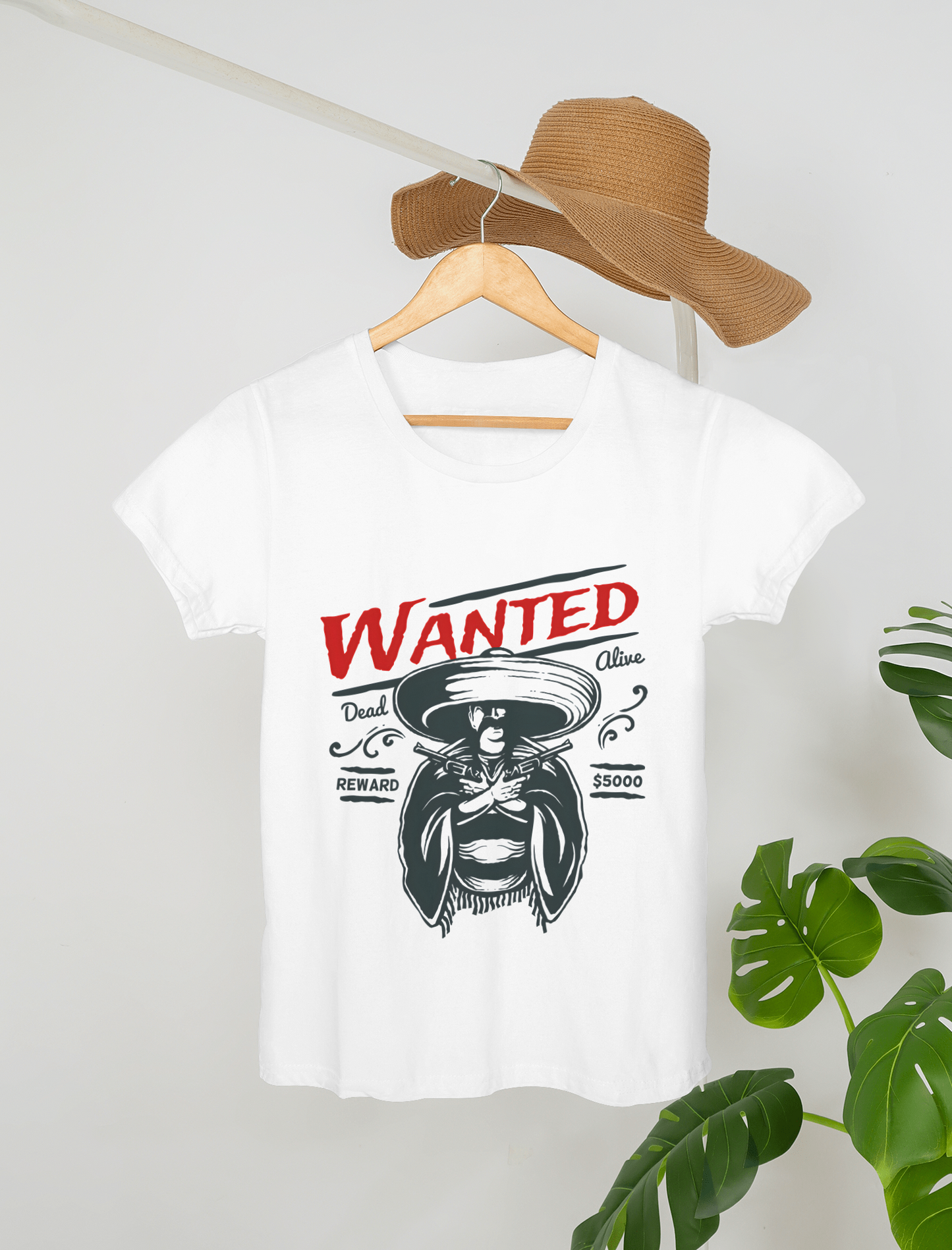 🤍 Men's Full Sleeve "Wanted" White T-Shirt | 100% Cotton 🌿 | Super Combed & Bio-Washed ✨ | Unisex Regular Fit 🔥