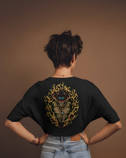 🔥 Unisex Classic Crew T-Shirt – Portgas D. Ace (One Piece) 🏴‍☠️🔥